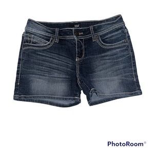 a.n.a dark jeans shorts